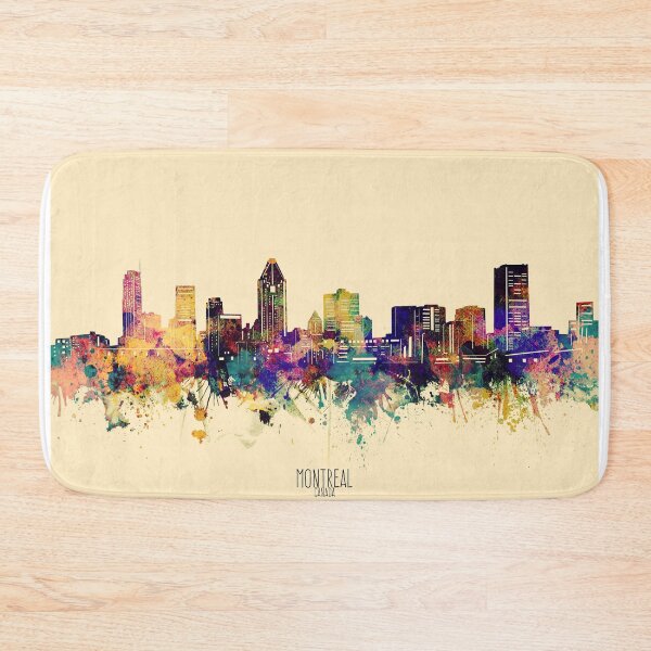 Item preview, montreal skyline designed and sold by BekimART2.