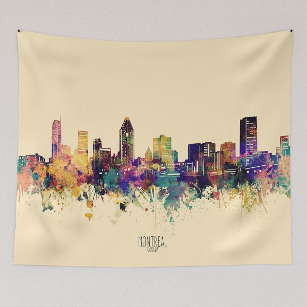 Item preview, montreal skyline designed and sold by BekimART2.