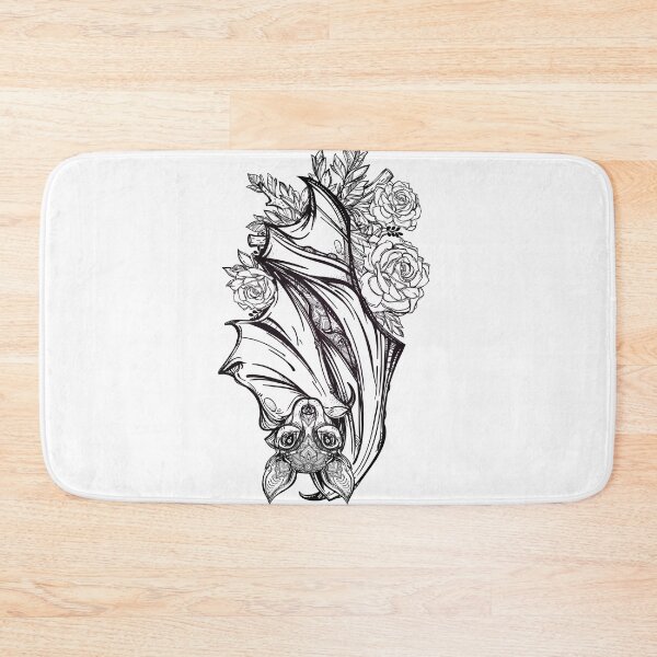 Item preview, bat and flower designed and sold by calvin  jack.