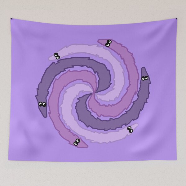Item preview, worm vortex purple designed and sold by shipyard.