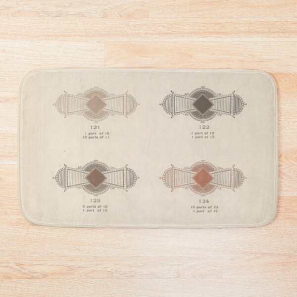 Item preview, Antique Printer's Text designed and sold by BlueSpecsStudio.