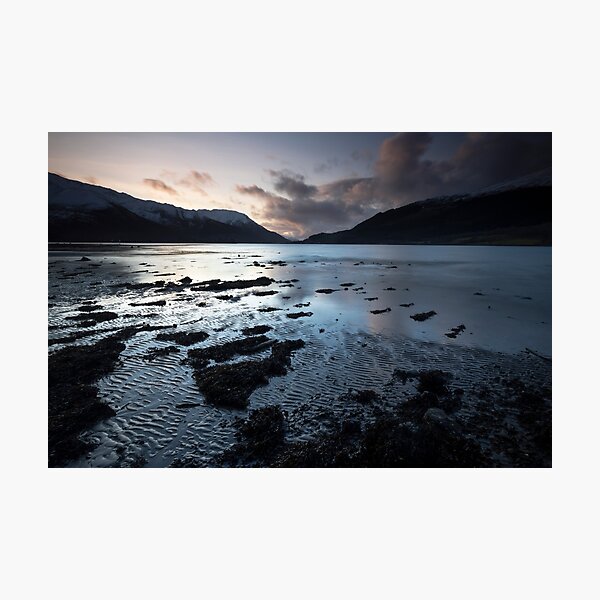 loch leven sunset Photographic Print