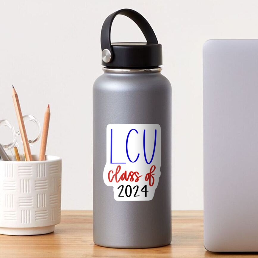 "LCU Class of 2024" Sticker by katiedee Redbubble