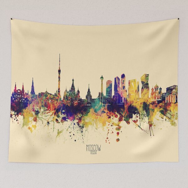 Item preview, moscow skyline designed and sold by BekimART2.