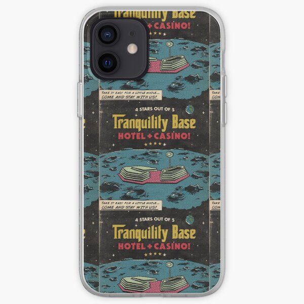 Base de tranquilidad Funda blanda para iPhone