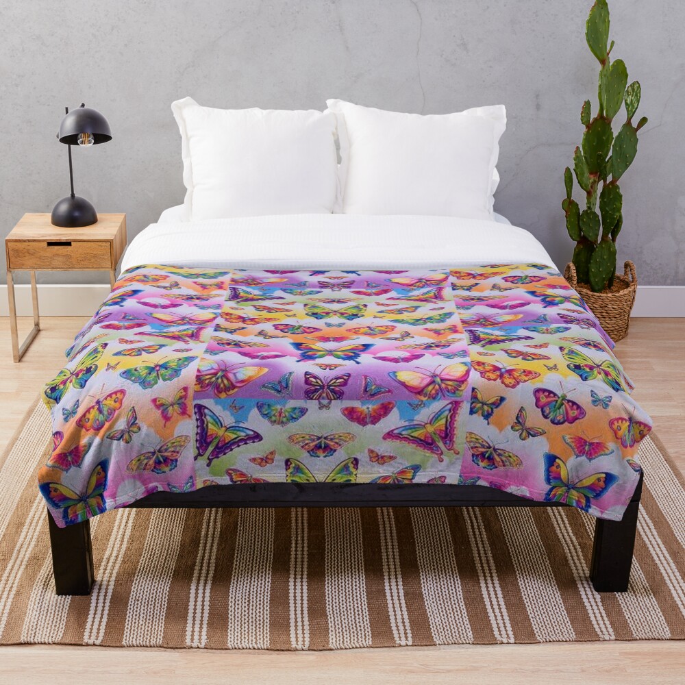 "butterflies" Throw Blanket for Sale by Alexis6214 Redbubble