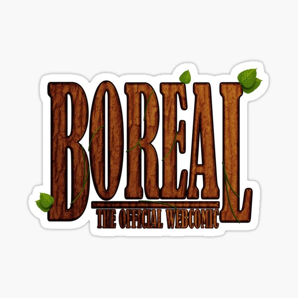 Artikel-Vorschau von BOREAL: Das offizielle Webcomic-Logo, designt und verkauft von Boreal-TOWC.
