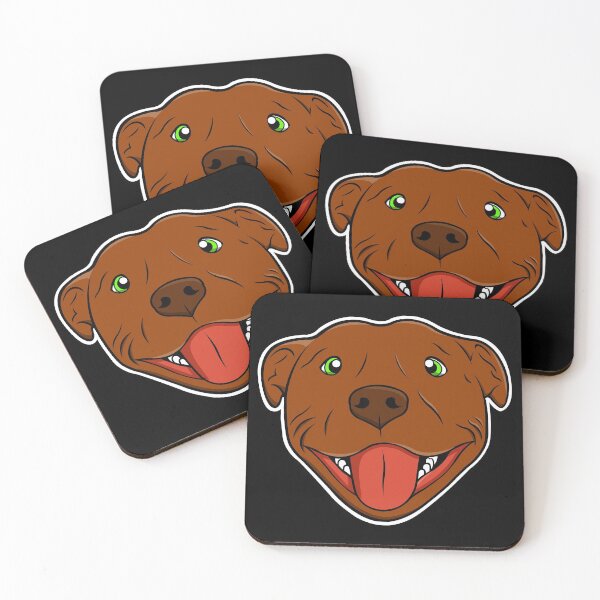 Item preview,  Staffy Design, Smiling and Brown - Staffordshire Bull Terrier Design designed and sold by Cameronckjc.