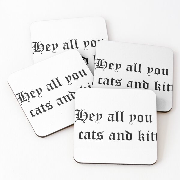 Item preview, Hey you all cool cats and kittens designed and sold by Feyrris.