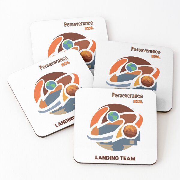 Item preview, Mars 2020 Entry, Descent & Landing Logo designed and sold by Nikki SpaceStuffPlus.