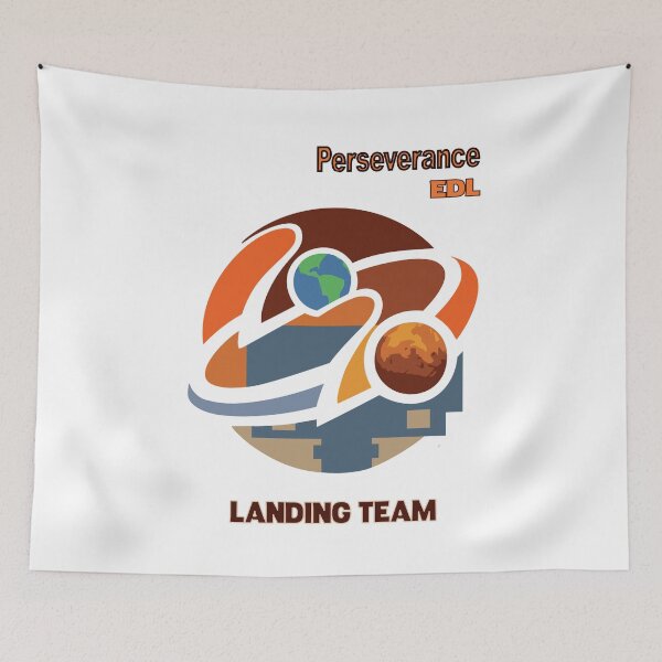 Item preview, Mars 2020 Entry, Descent & Landing Logo designed and sold by Nikki SpaceStuffPlus.