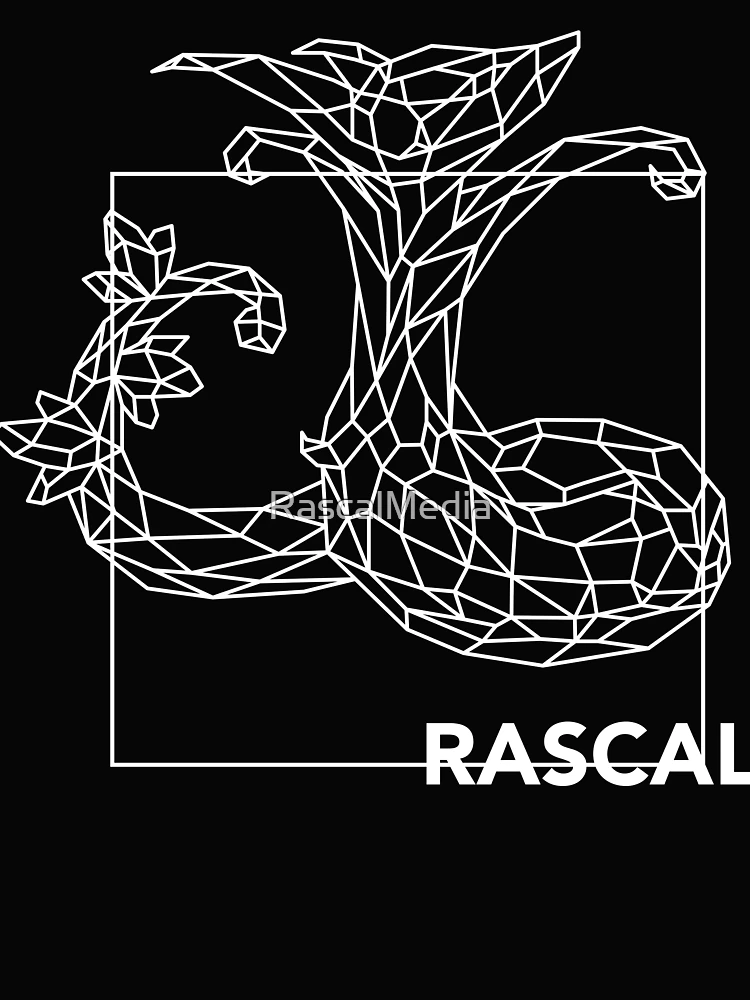 Thumbnail 4 von 4, Boxy T-Shirt, Polygon Serpiroyal Rascal designt und verkauft von RascalMedia.
