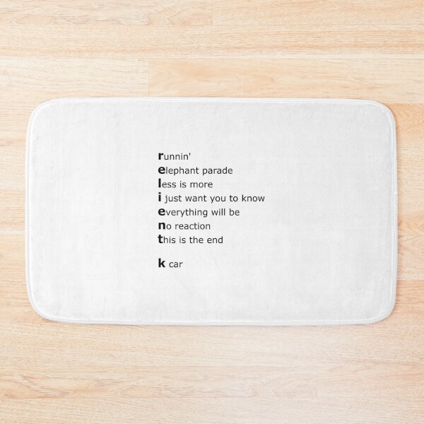 Item preview, Relient K Songs designed and sold by SteelArrow21.
