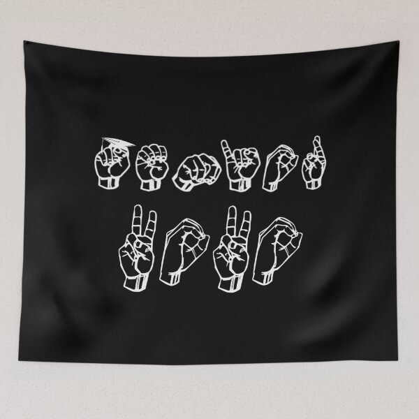 Item preview, Senior 2020 ASL American hand sign  designed and sold by kader85.