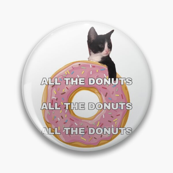 Item preview, Donuts and cats designed and sold by PrissyMarie.