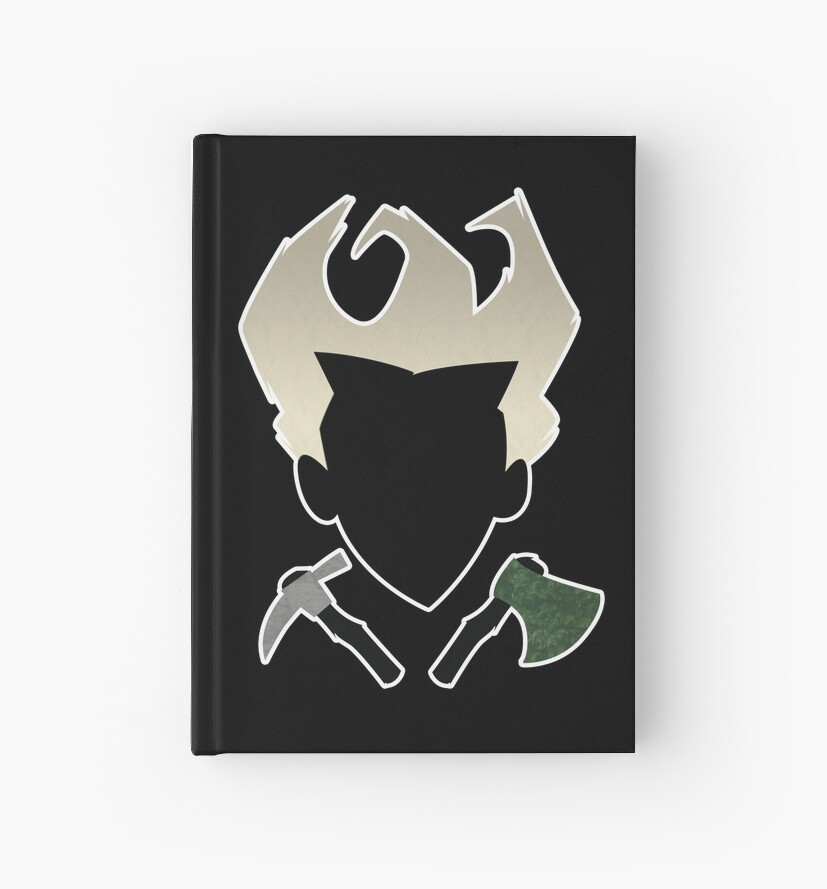 "Don't Starve Axe/Pickaxe Design" Hardcover Journals by steamoven