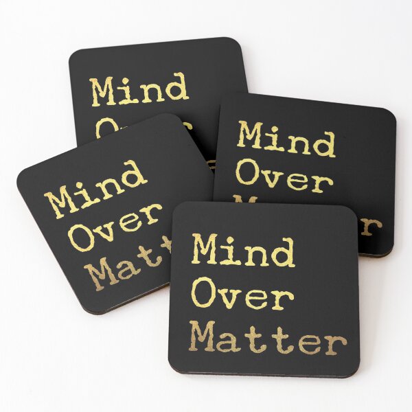 Item preview, Mind Over Matter Subliminal Typography designed and sold by CarpeDiemLife.