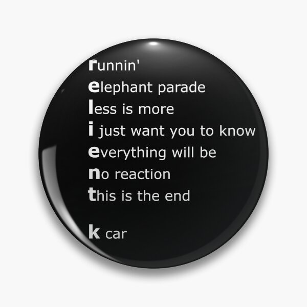 Item preview, Relient K Songs - White designed and sold by SteelArrow21.