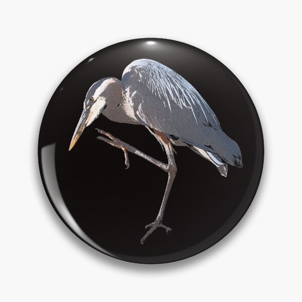 Item preview,  Blue Heron Color Print designed and sold by designsasstultd.
