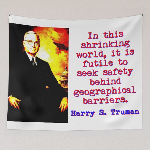 Item preview, In This Shrinking World - Harry Truman designed and sold by CrankyOldDude.