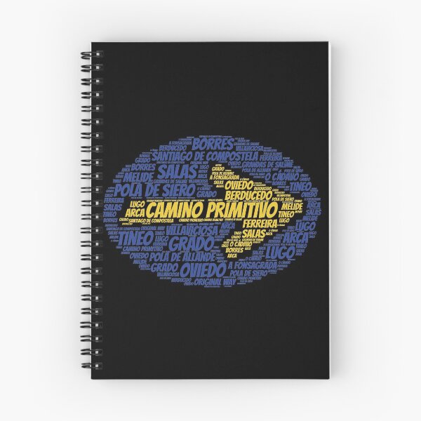 Item preview, pueblos y puntos de referencia a lo largo del Camino de Santiago designed and sold by Kris Kuhn.