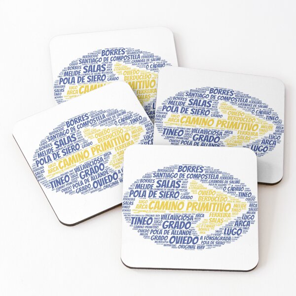 Item preview,  pueblos y puntos de referencia a lo largo del Camino de Santiago designed and sold by Kris Kuhn.