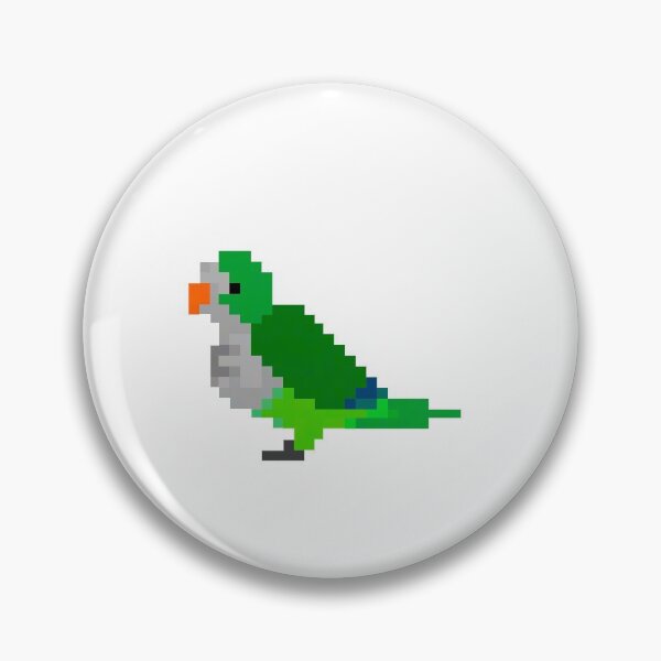 Item preview, Parrot pixel art designed and sold by Nekaiida.