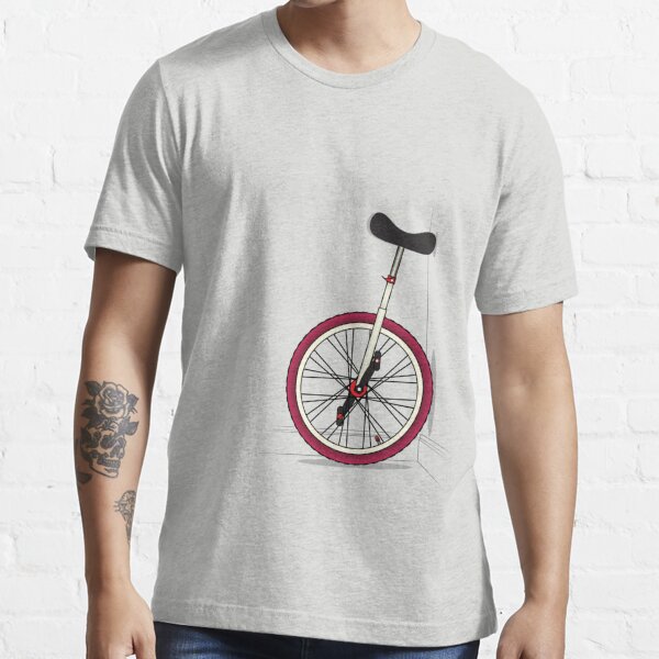 Kommerciel skovl hård Very Tall Unicycle" Essential T-Shirt for Sale by Andy Scullion | Redbubble