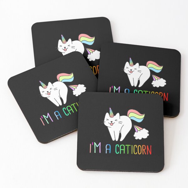 Item preview, Caticorn cat cats unicorn unicorn cat saying designed and sold by JonasDesign.