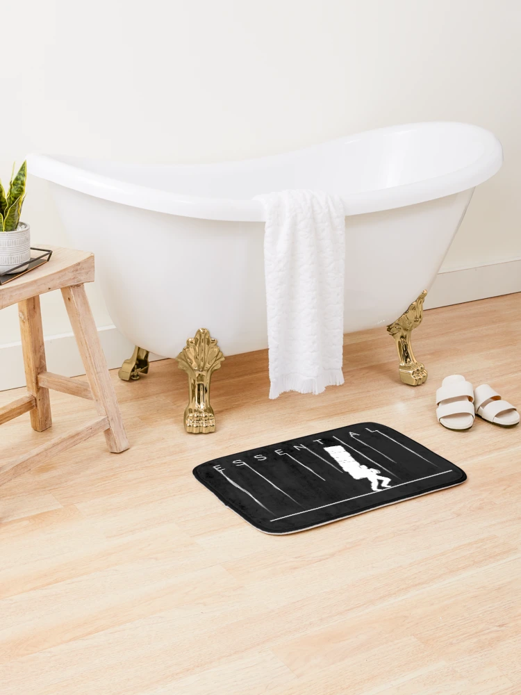 Thumbnail 2 of 6, Bath Mat, Essential Stranding - Inverted designed and sold by CCCDesign.