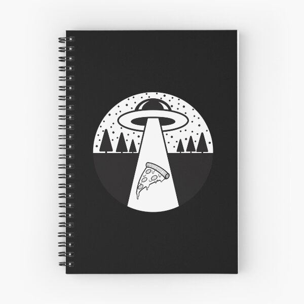 Item preview, Ufo loves pizza designed and sold by Saphirtattoos.