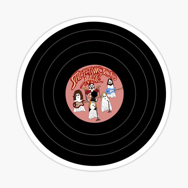 ""sheetwood" mac, ghost fleetwood mac parody" Sticker for Sale by abbfrancis Redbubble