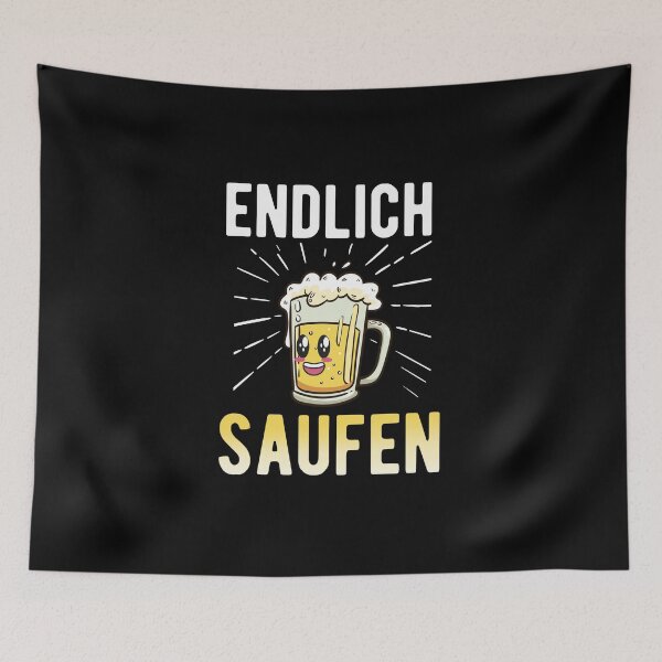 Item preview, Finally drinking beer alcohol drinking saying designed and sold by JonasDesign.