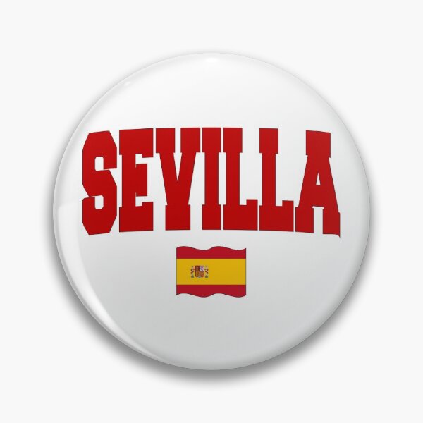 Item preview, Sevilla with Spanish flag designed and sold by AllShirts21.