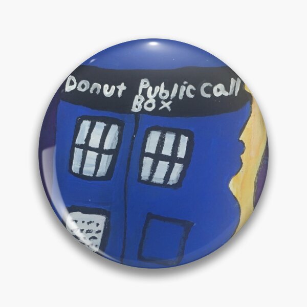 Item preview, Donut Public Call Box designed and sold by DorkyDonuts.