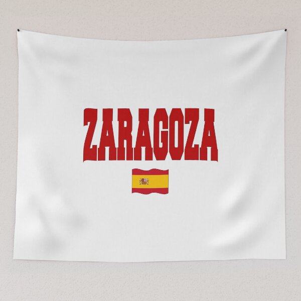 Item preview, Zaragoza with Spanish flag designed and sold by AllShirts21.