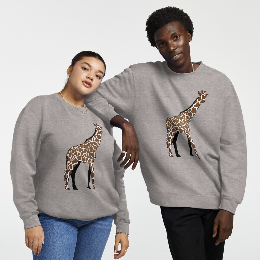 Giraffe print sweater clearance