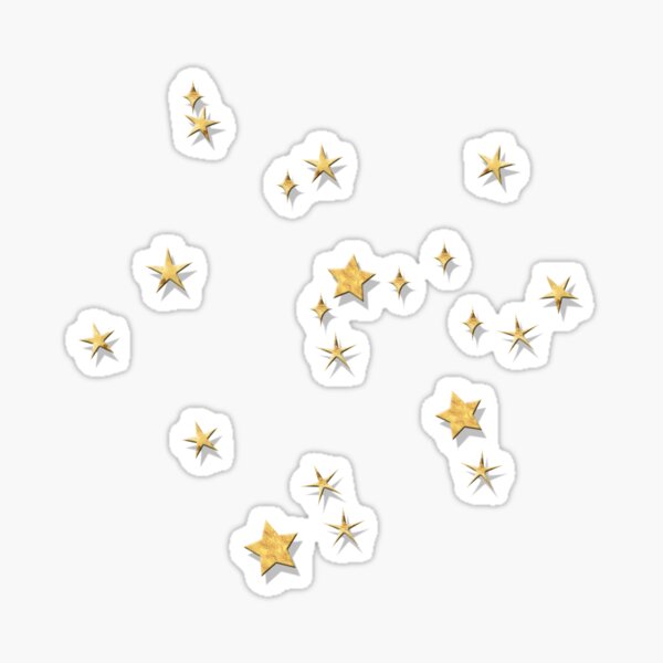 Sagittarius Golden Stars Constellation Sticker
