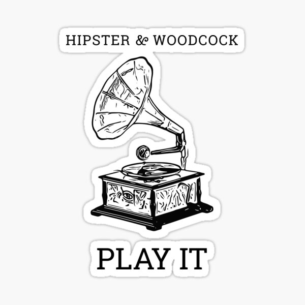 Item preview, PLAY IT GRAMOPHONE - HIPSTER & WOODCOCK designed and sold by hipsterwoodcock.