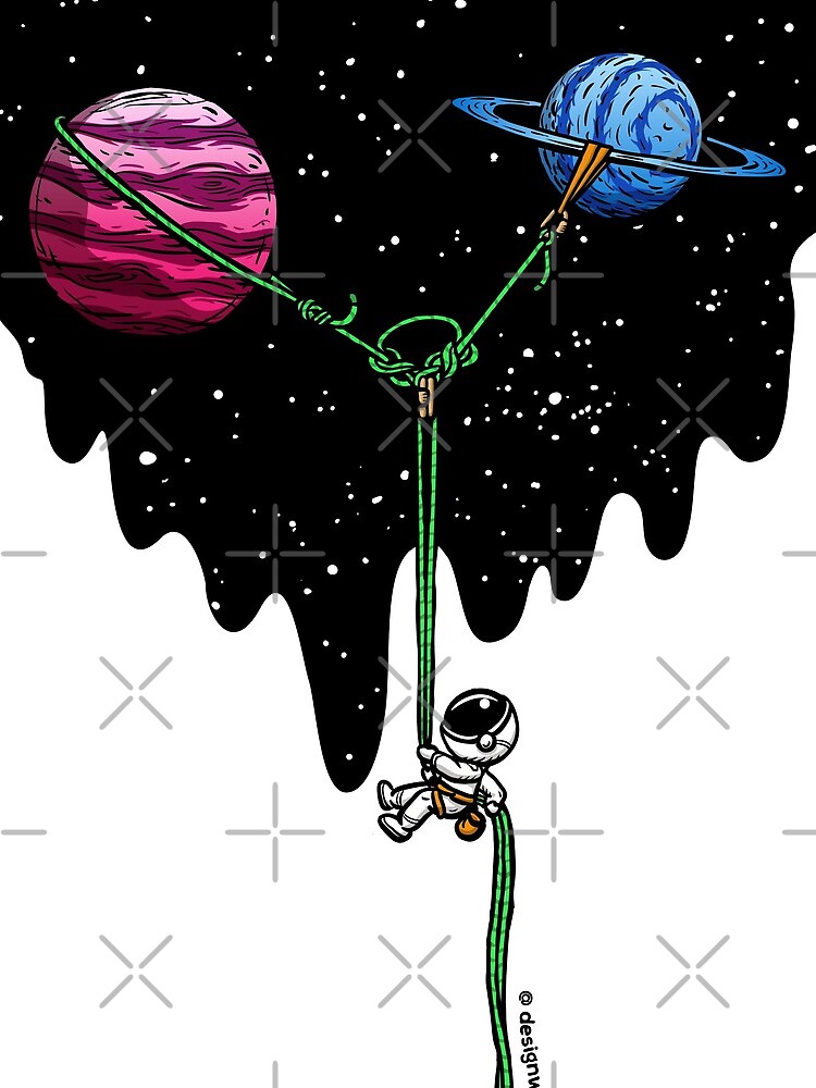 Repelling from the Galaxy | Rock Climbing by Designwith8