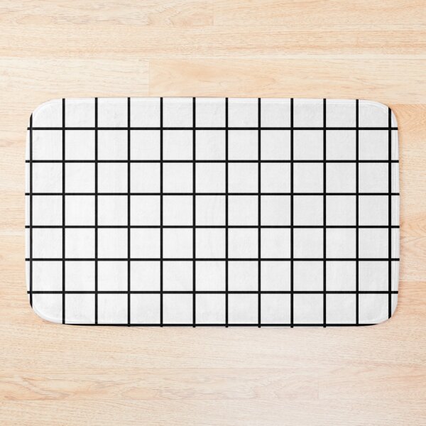 Item preview, White grid designed and sold by Tania Guzmán.
