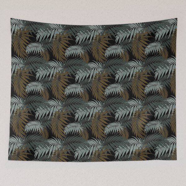 Item preview, Palm Fronds on black designed and sold by StardustMyHeart.