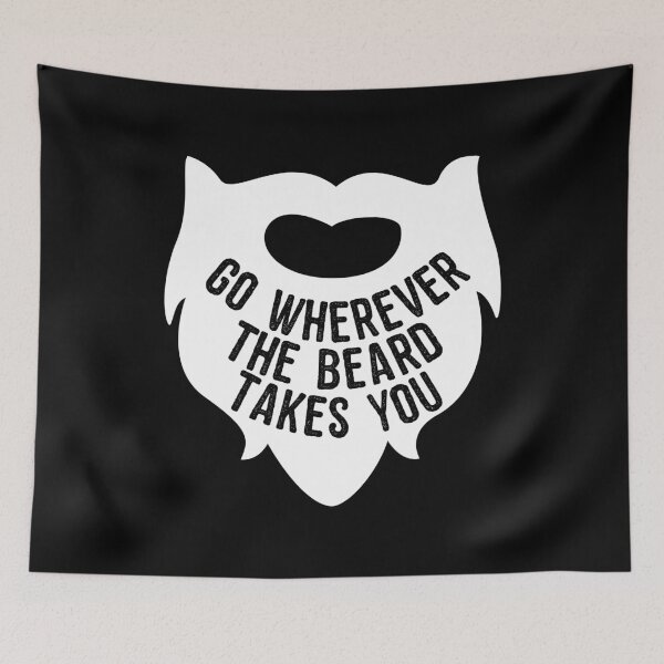 Item preview, Go Wherever The Beard Takes You designed and sold by flippinsg.