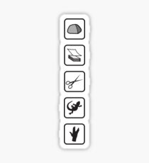 Rock-Paper-Scissors-Lizard-Spock Sticker