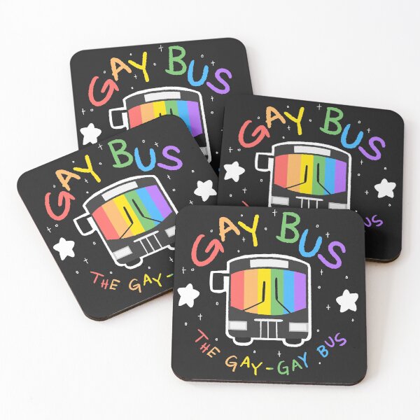Item preview, gay bus! designed and sold by cyborgfilmz.