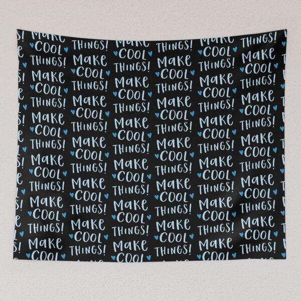 Item preview, MAKE COOL THINGS! designed and sold by jazzydevil.