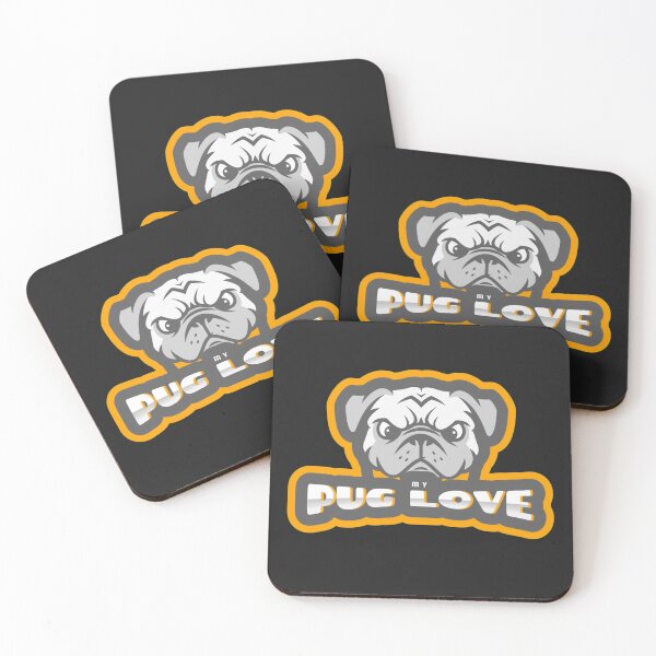 Item preview, MY PUG LOVE designed and sold by FinalCut55.