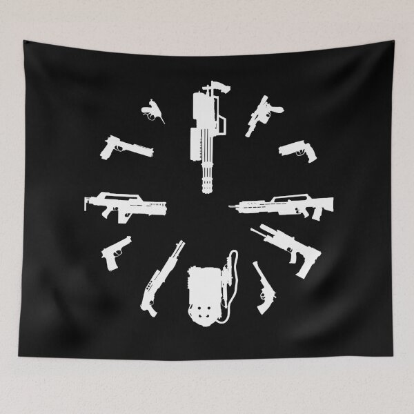 Item preview, Movie Weapon Clock designed and sold by CCCDesign.