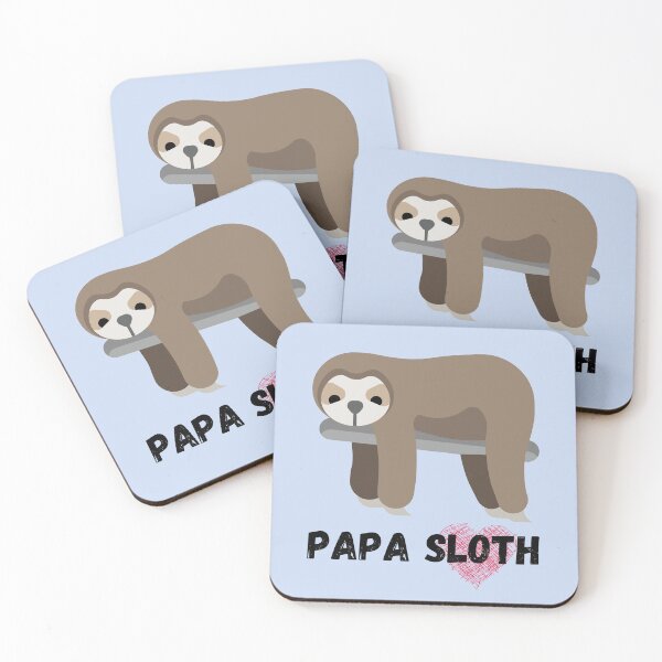 Item preview, Papa Sloth Loves You designed and sold by Mamalia.