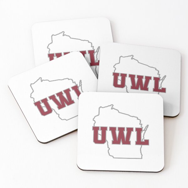 Artikelvorschau, University of Wisconsin La Crosse State Outline Text entworfen und verkauft von youngcreationz.